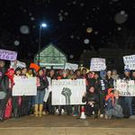 Student rally supports University of Missouri students